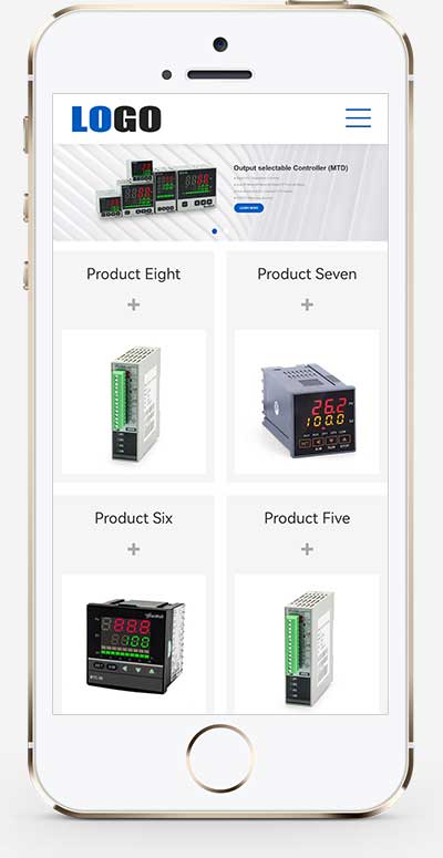 中英文外贸pbootcms网站模板 自适应-一米多聚合推