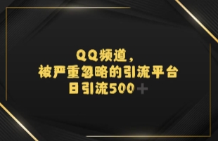 引流蓝海QQ频道，日引500+创业粉-一米多聚合推