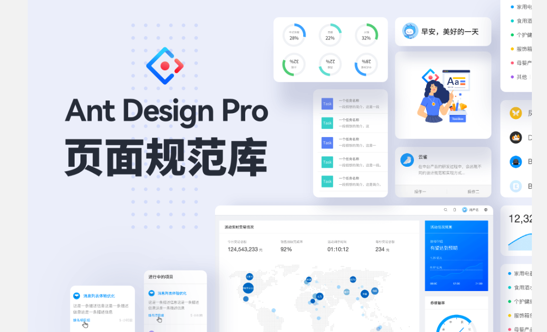 Ant Design(阿里开源前端UI框架及React组件库)-一米多聚合推