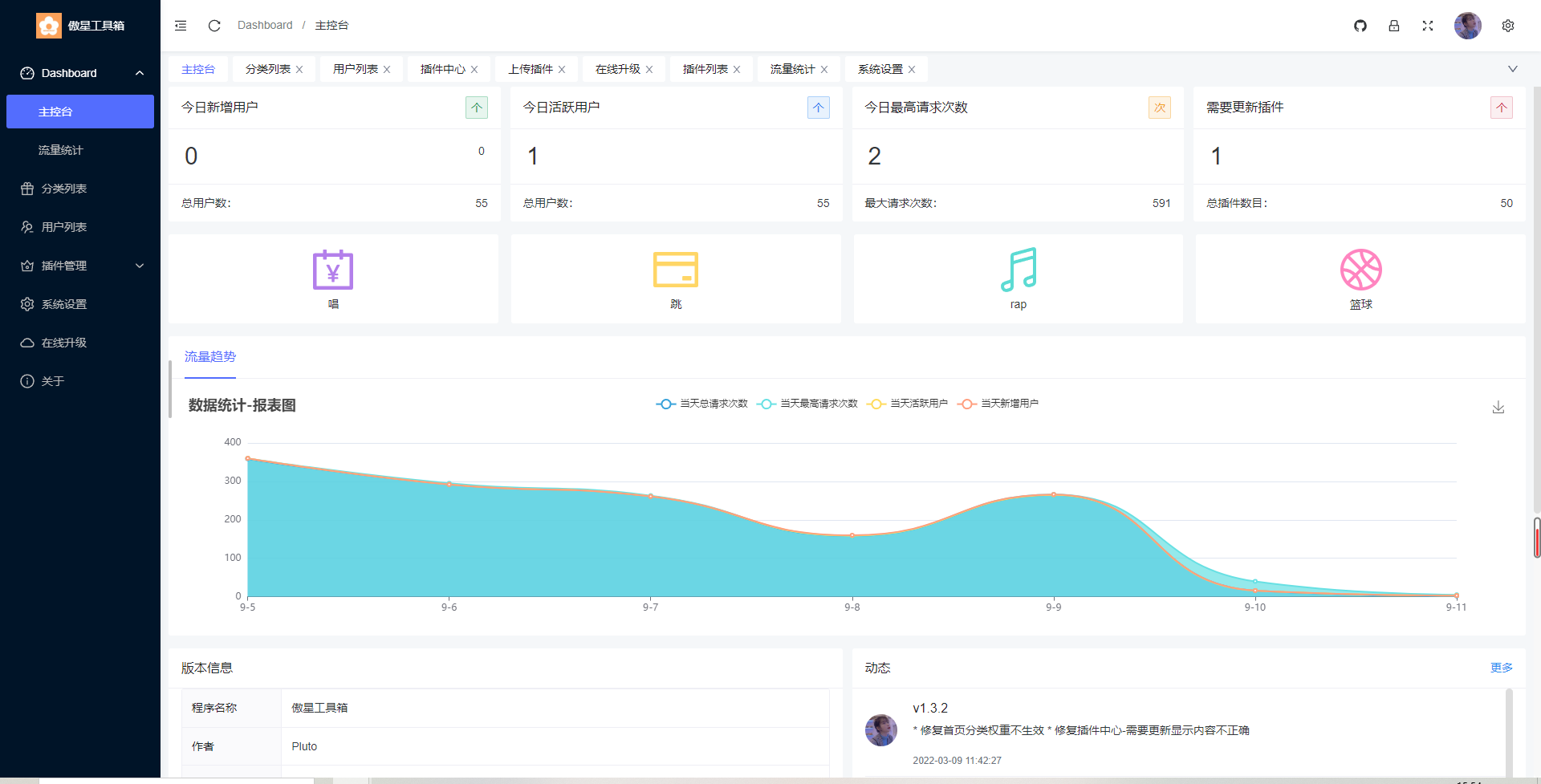 在线工具箱网站源码-一米多聚合推