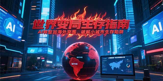 （15220期）付费文章《世界变局生存指南，AI转型加海外突围，破解小城市生存陷阱》-一米多聚合推