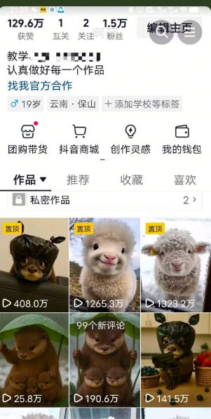抖音65W博主AI萌宠课程，新赛道流量大，原创+二创，全套课程+提示词-一米多聚合推